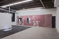 <p>Exhibition view, <em>A stream with bright fish</em>, 2015<br />
Taylor Macklin, Zurich, CH<br />
Image: Gina Folly</p>