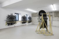 <p>Exhibition view, <em>commuted, ordered, incited, assisted or otherwise participated</em>, 2023, For, Basel , CH<br />
Image: Gina Folly</p>