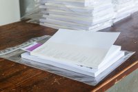 <p><em>Alibaba Mails,</em> Judith Kakon<br />
published by the Kingsboro Press, ed. 100, 2017</p>